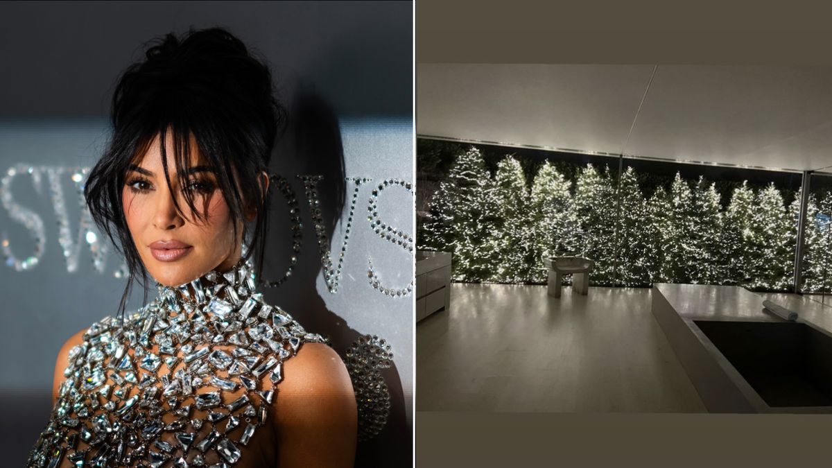 Kim Kardashian gives a sneak peek into her Christmas preparation